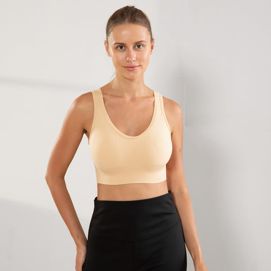 Standard Sports Bra Beige